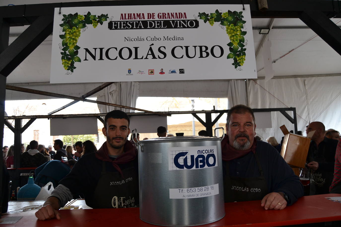 La Fiesta del Vino se ha celebrado este domingo en Alhama.