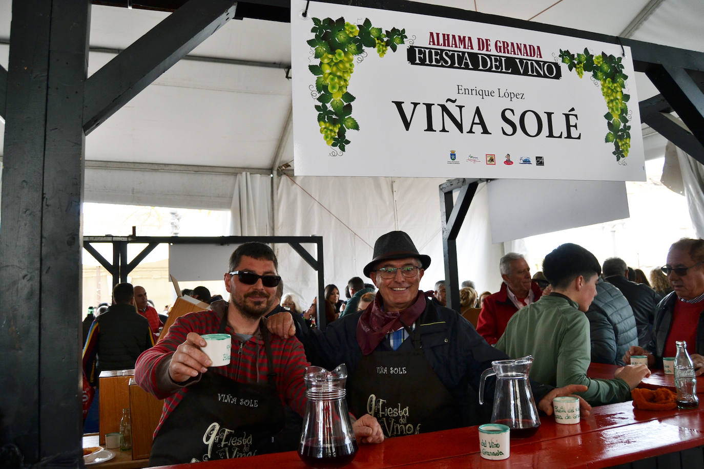La Fiesta del Vino se ha celebrado este domingo en Alhama.