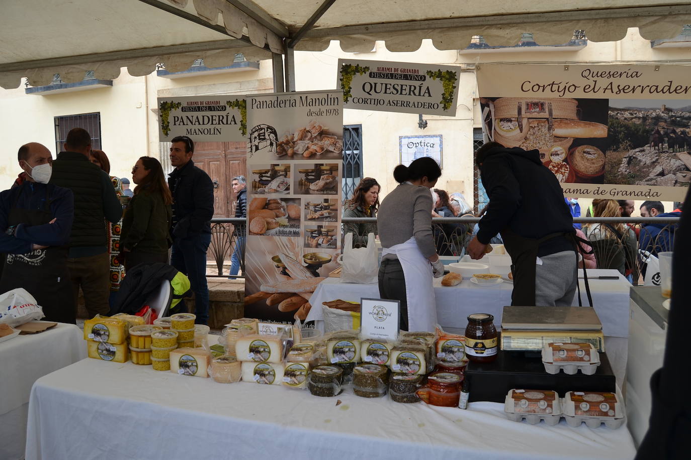 La Fiesta del Vino se ha celebrado este domingo en Alhama.
