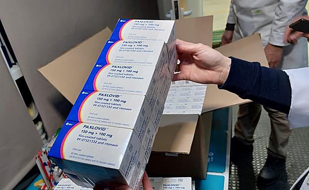 Antiviral Paxlovid de Pfizer