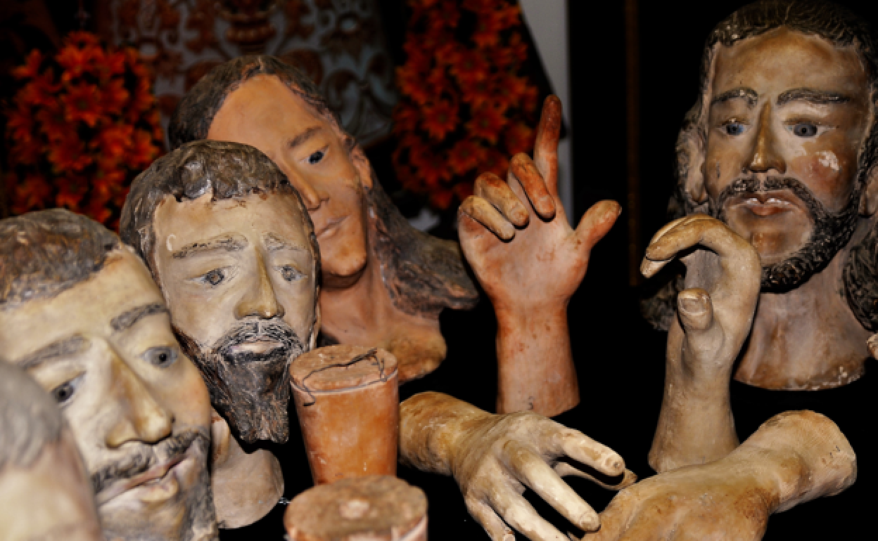 Las piezas de 'Machaco'.