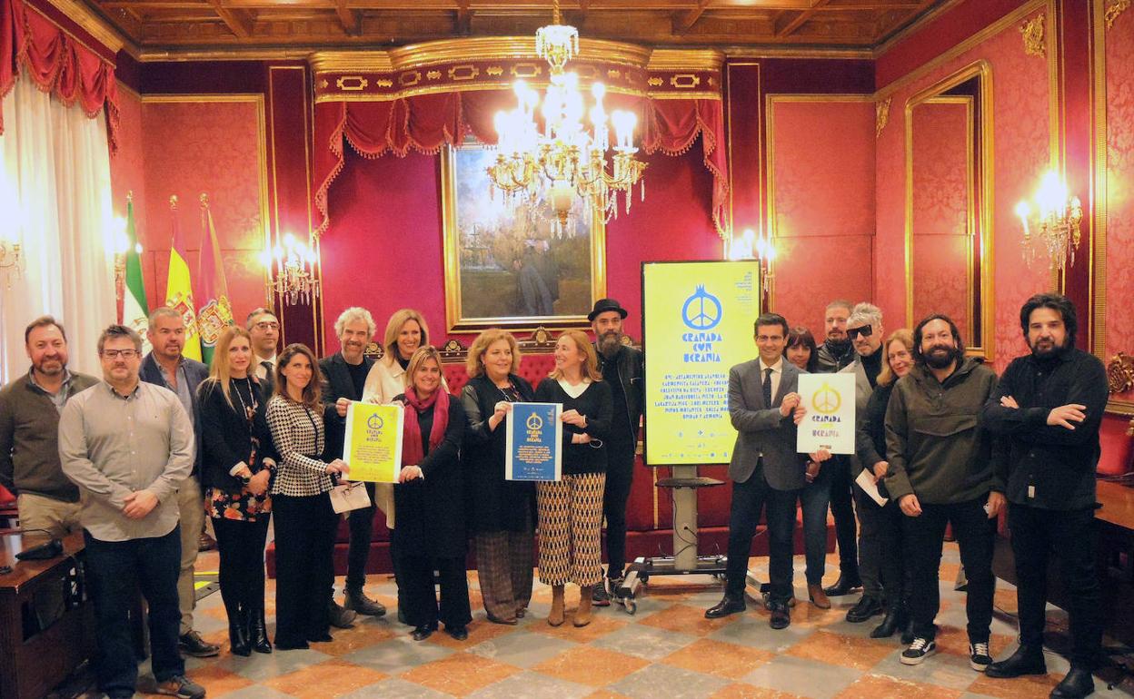 Presentación del festival en el Ayuntamiento de Granada