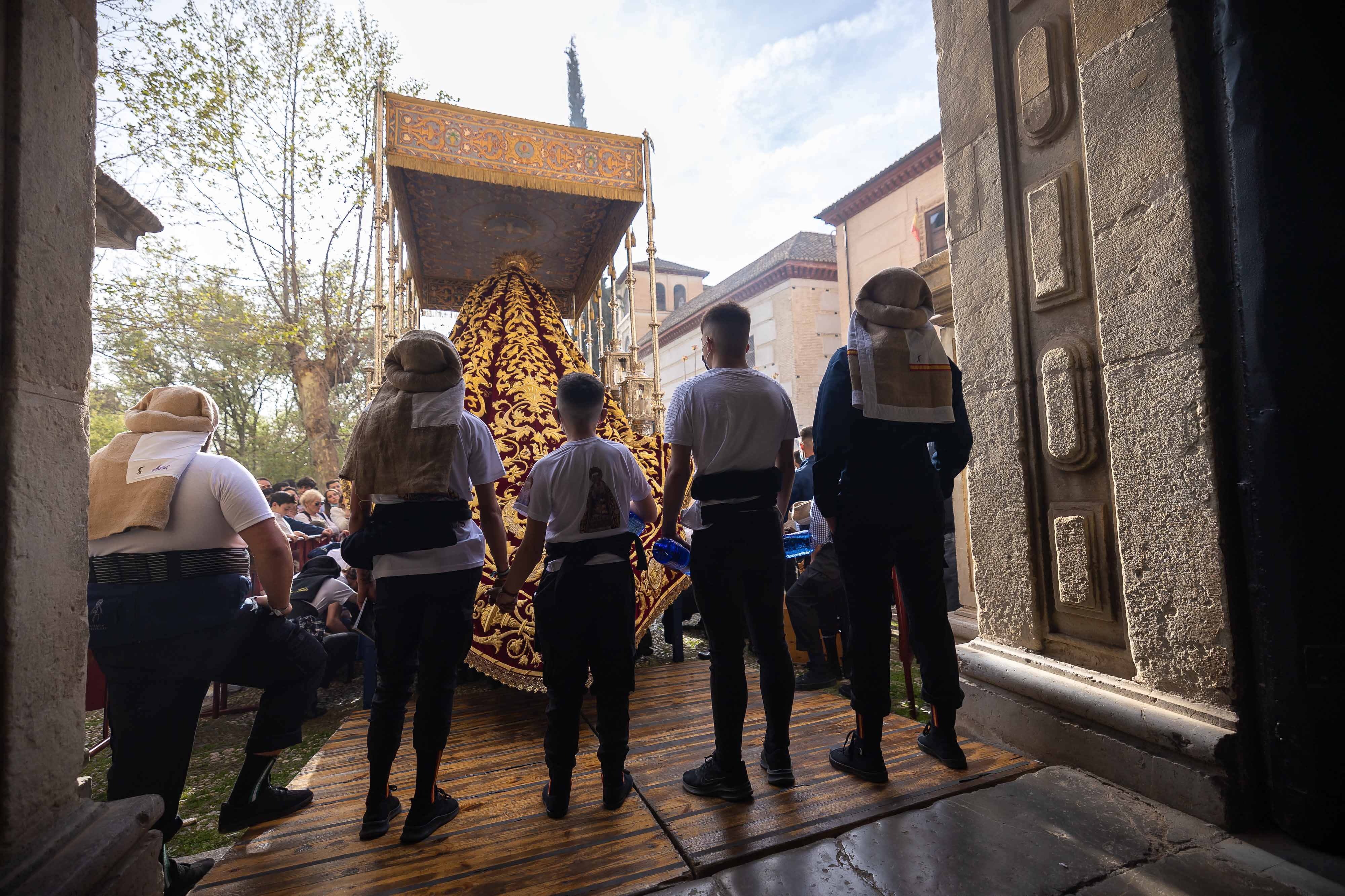 Las imágenes de las Maravillas a los pies de la Alhambra