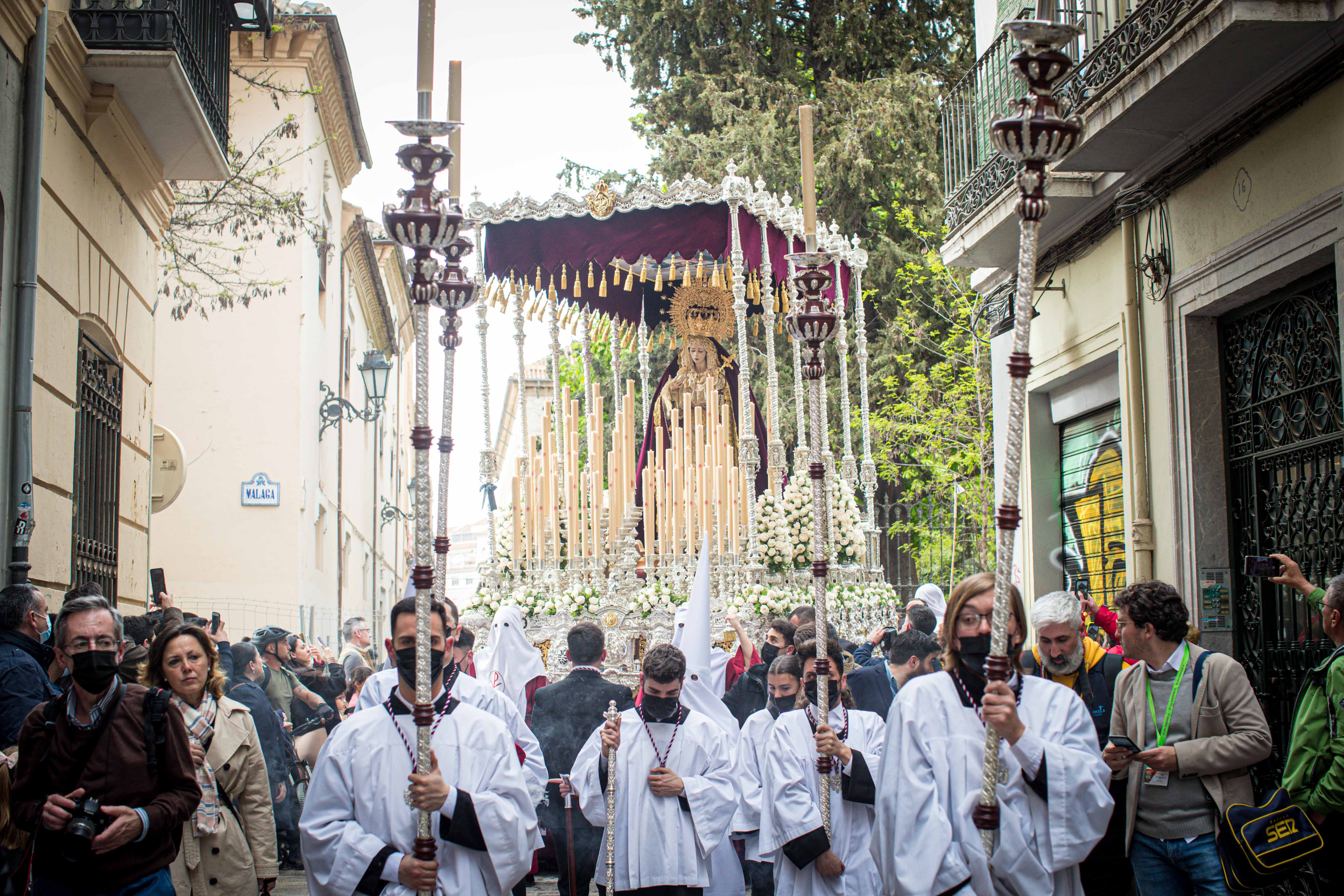 Las mejores imágenes del cortejo que acompaña al Cristo de la Meditación y Nuestra Señora de Los Remedios