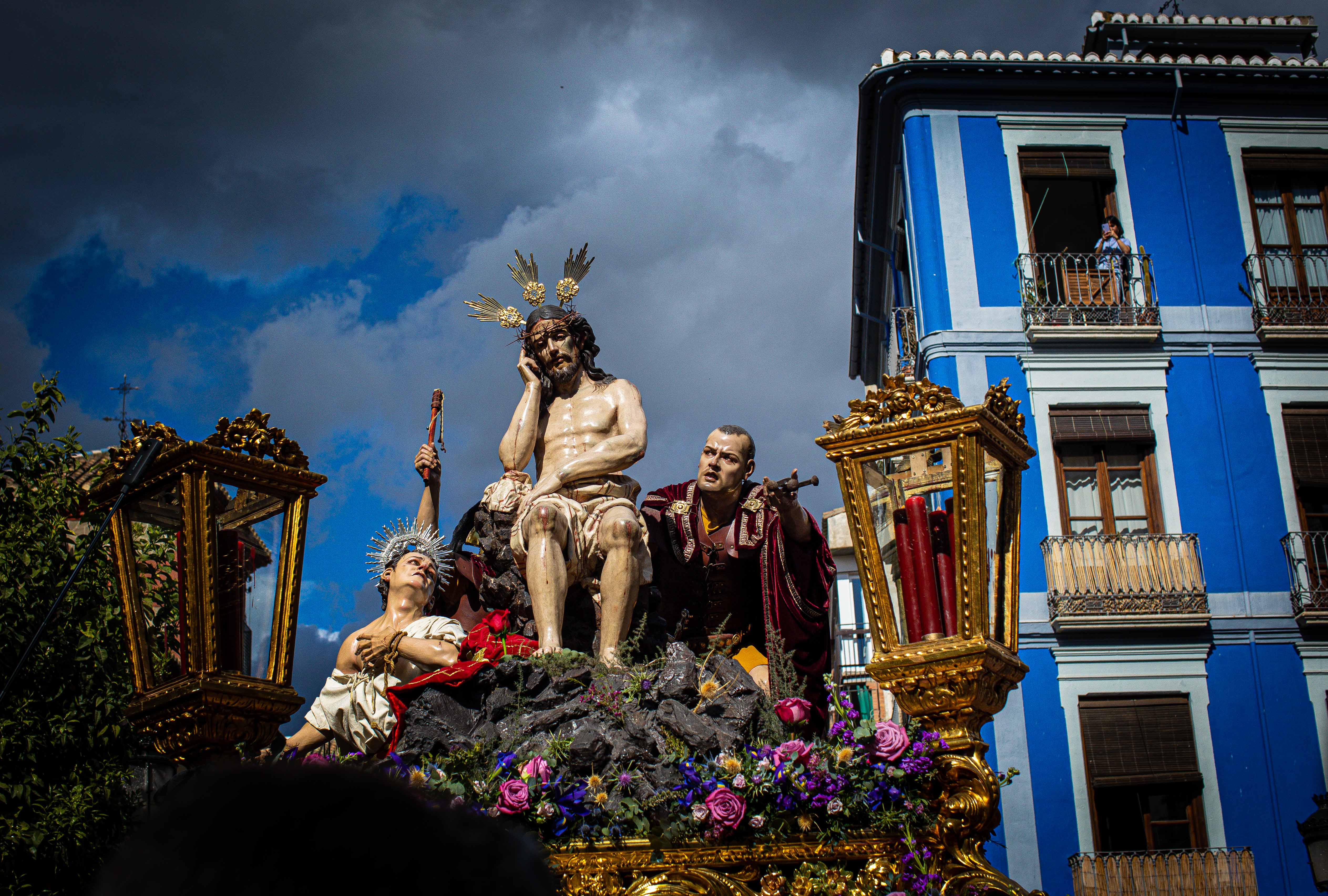 Las mejores imágenes del cortejo que acompaña al Cristo de la Meditación y Nuestra Señora de Los Remedios