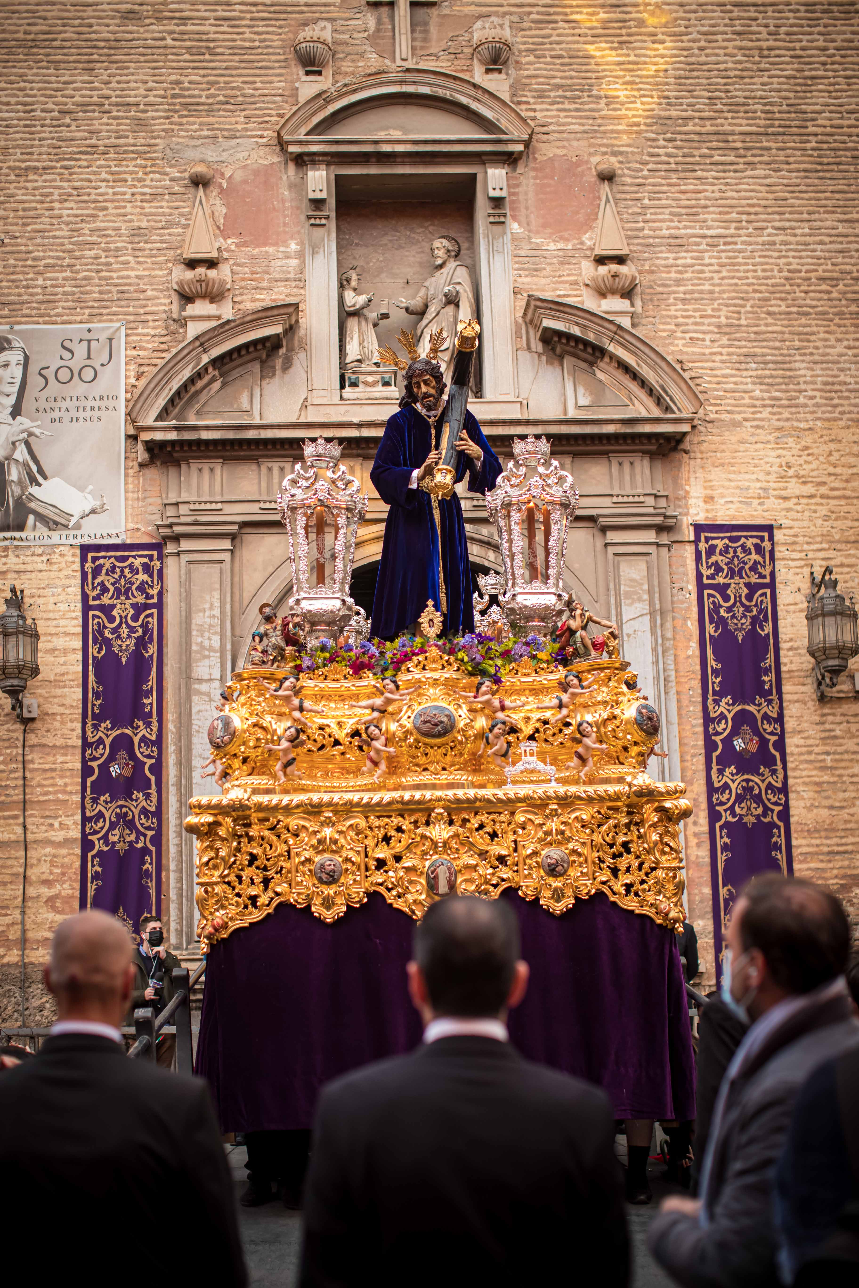 Fotos: Las imágenes del Nazareno en silencio