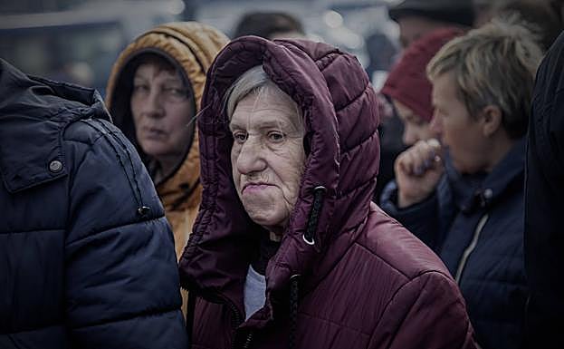 Imagen principal - Refugiados de la Guerra. 