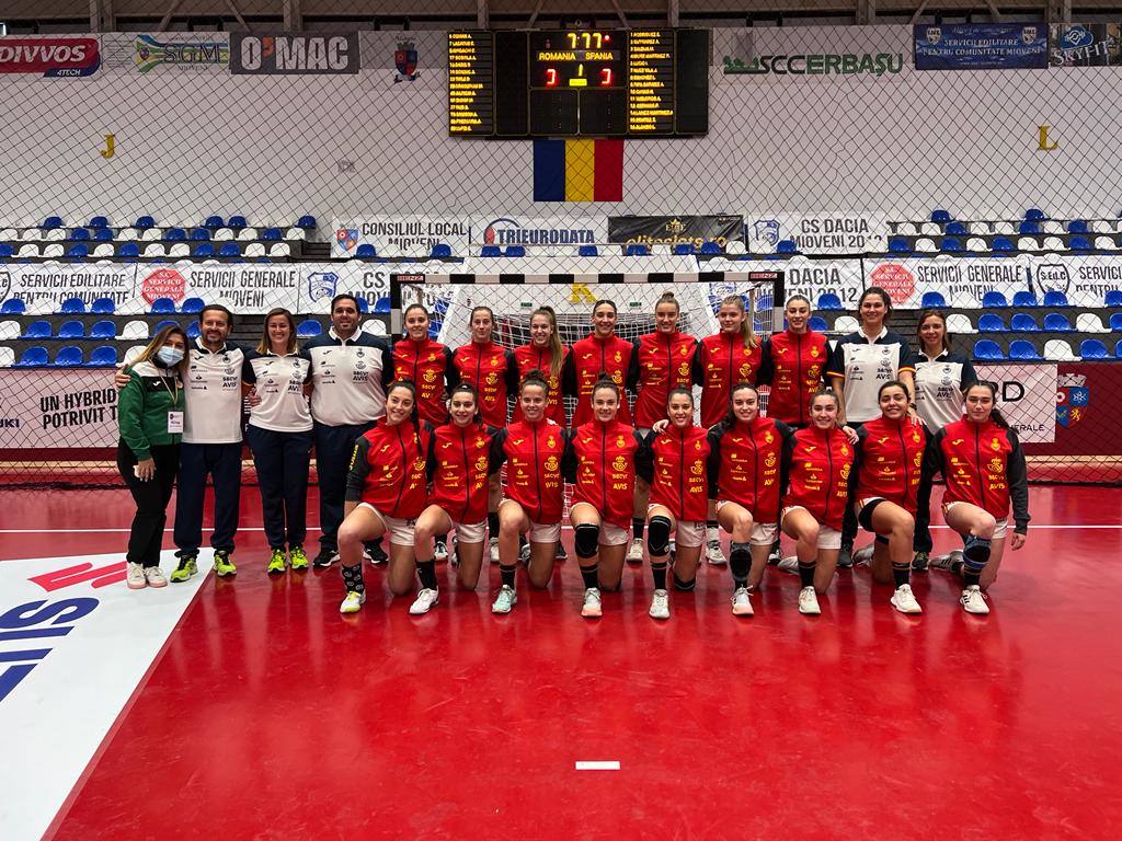 El equipo de 'Guerreras', Selección femenina de balonmano de España.