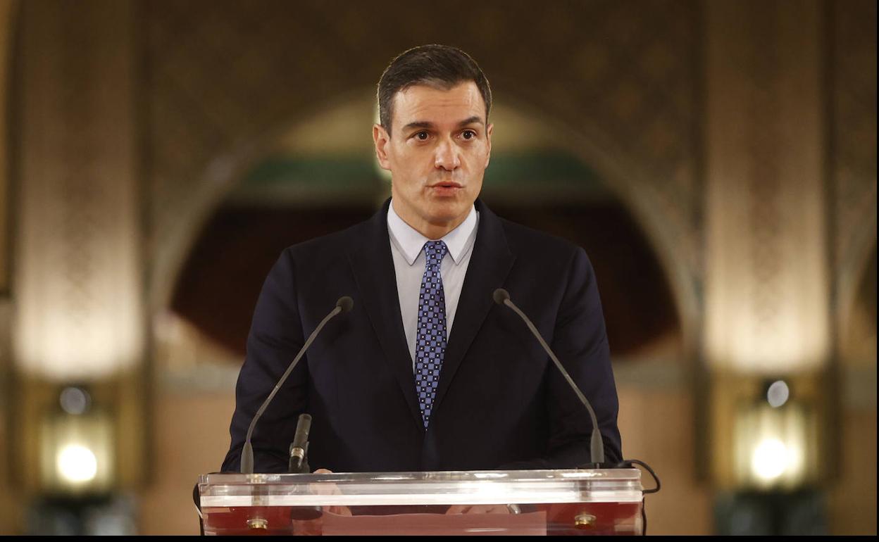 El presidente del Gobierno, Pedro Sánchez.