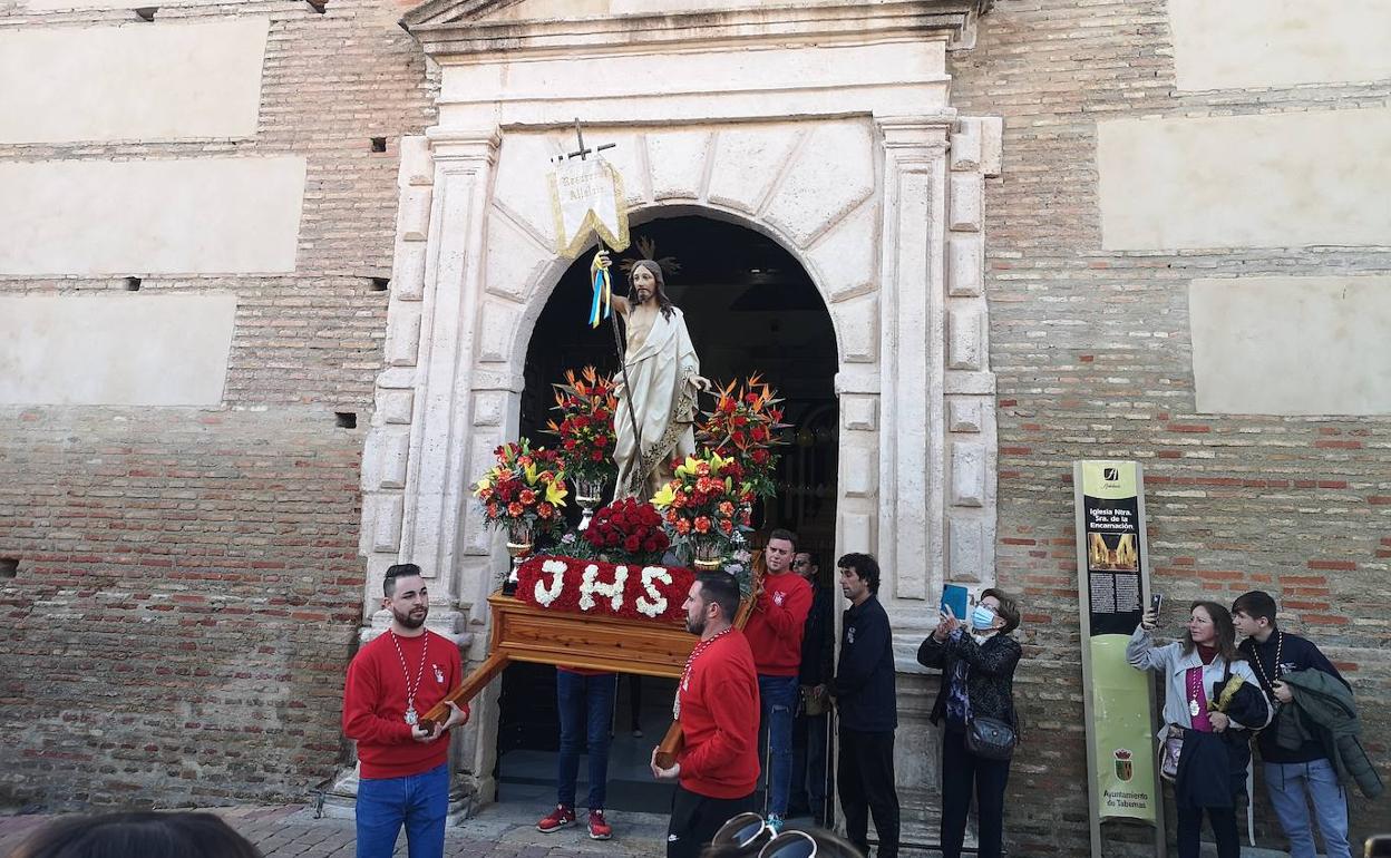 Semana Santa en Almería | Tabernas | El Encuentro de Tabernas cierra la Semana Santa con más arraigo de la comarca de Filabres-Alhamilla