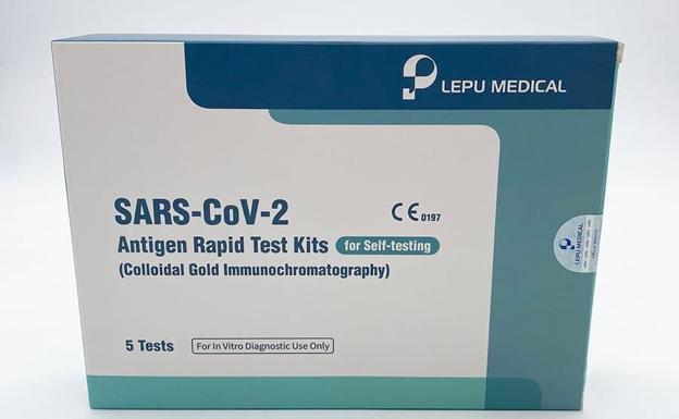 Sanidad pide retirar un test de antígenos para el autodiagnóstico del covid vendido en farmacias