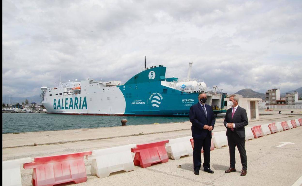 Más de 18.000 pasajeros en el primer año de declaración de la línea Motril-Melilla de interés público