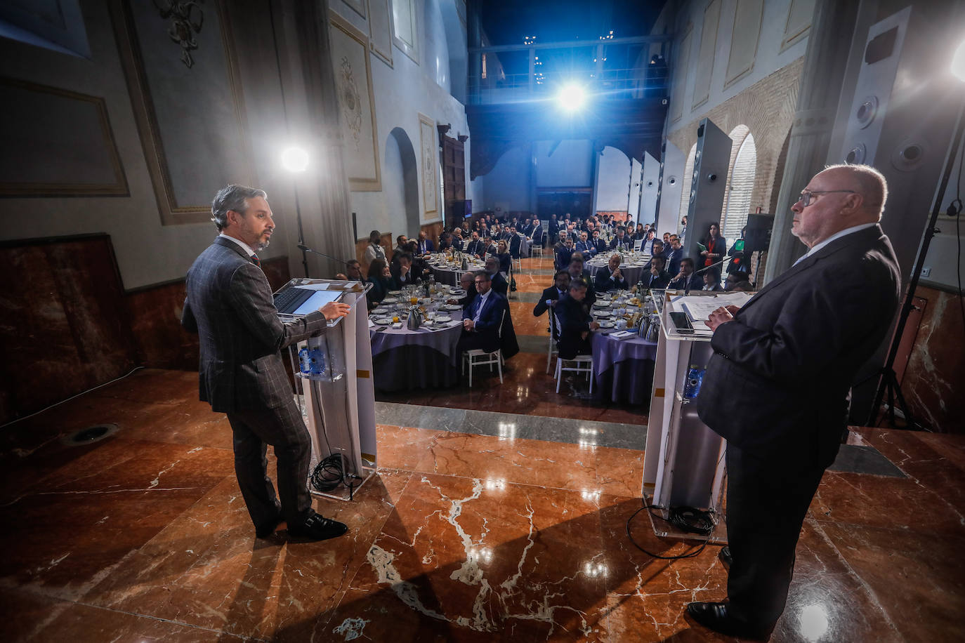 Las mejores imágenes del encuentro que ha tenido lugar este jueves