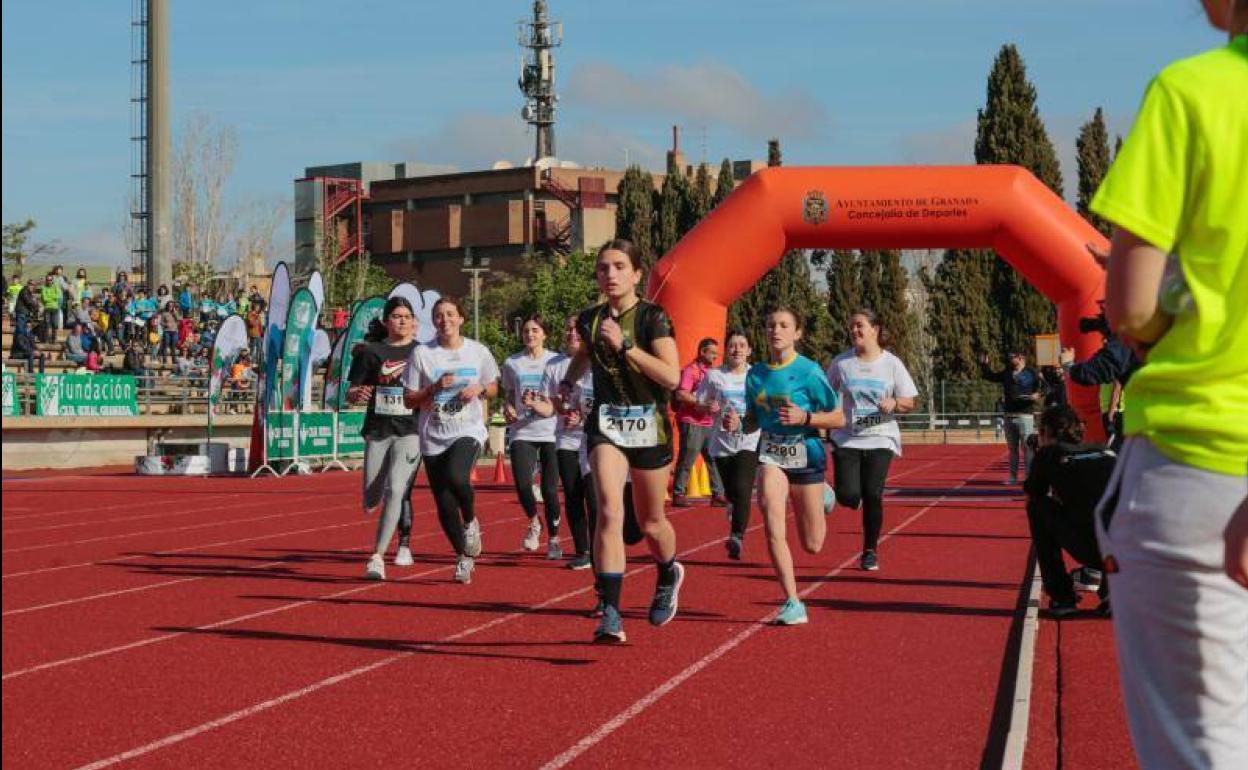 Un instante de una de las pruebas femeninas. 