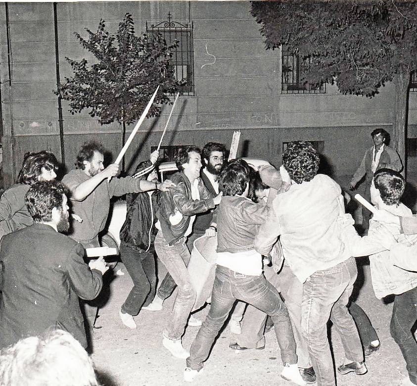 Incidentes durante la representación de la obra 'Demonis'. 