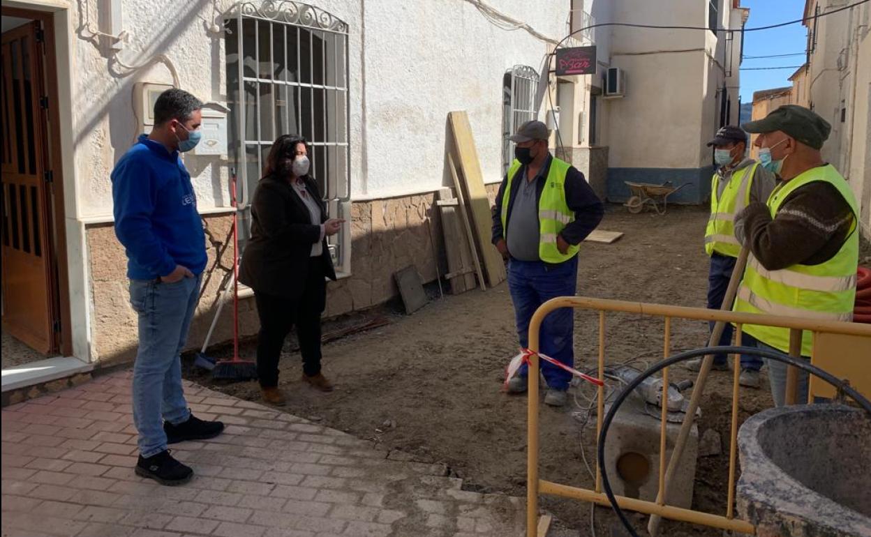 Imagen de las obras en Uleila del Campo. 