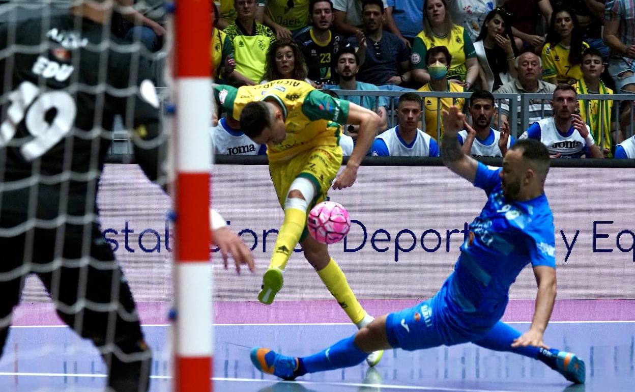 El Jaén Paraíso Interior volvió a tropezar en el Olivo Arena ante Viña Albali Valdepeñas en un choque muy igualado. 