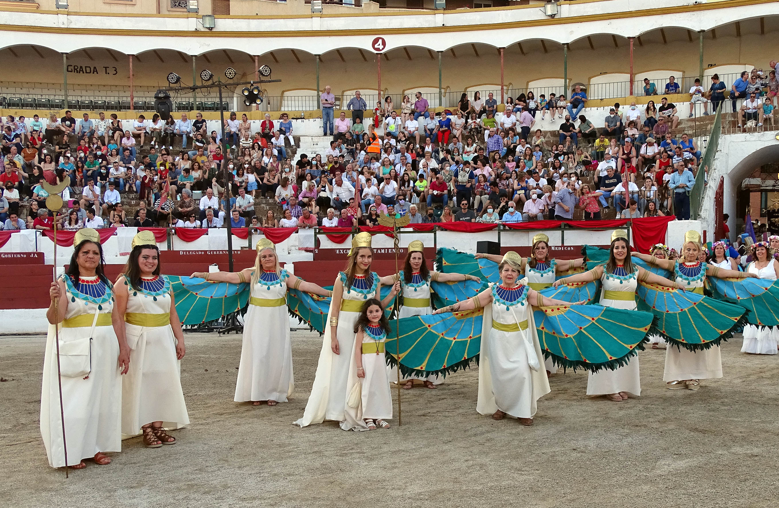Linares lo pasa en grande con sus fiestas romanas.