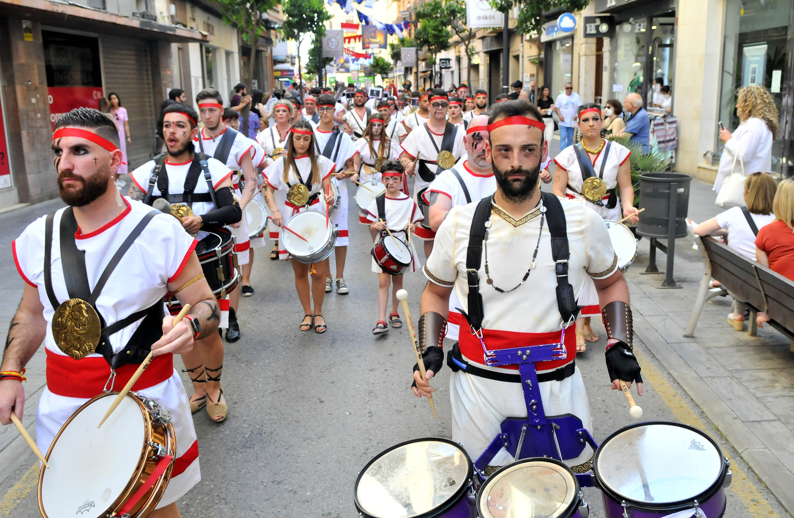 Linares lo pasa en grande con sus fiestas romanas.