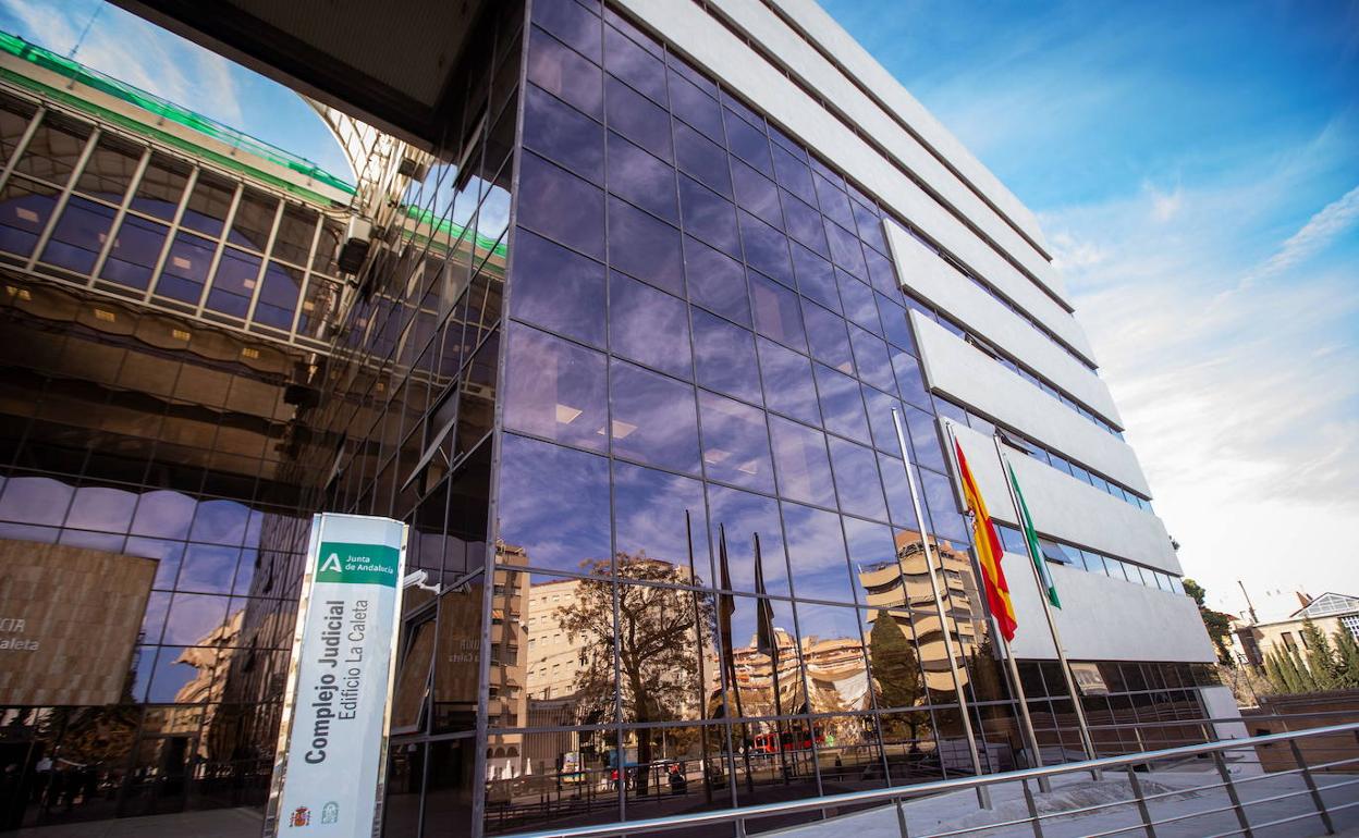 La sede judicial de La Caleta, en Granada capital.