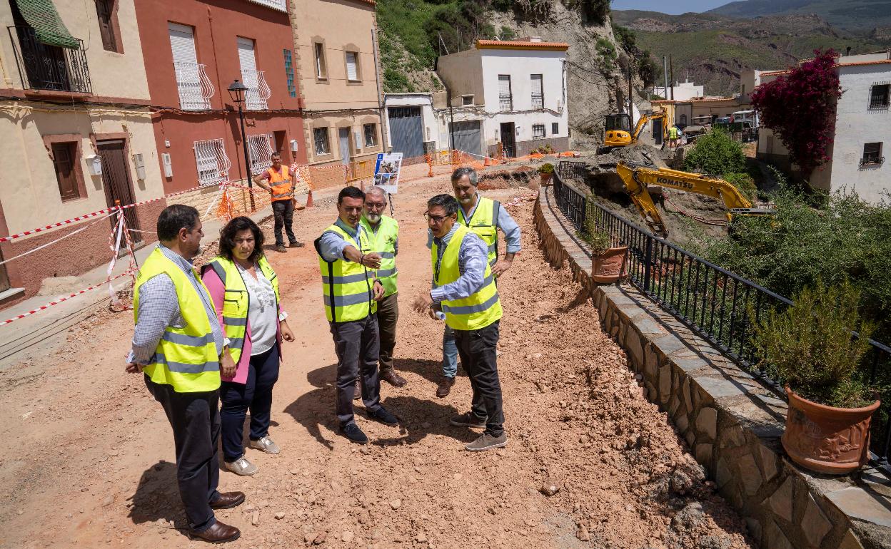 Canjáyar | Diputación auxilia con obras de emergencia para reparar los daños por lluvias