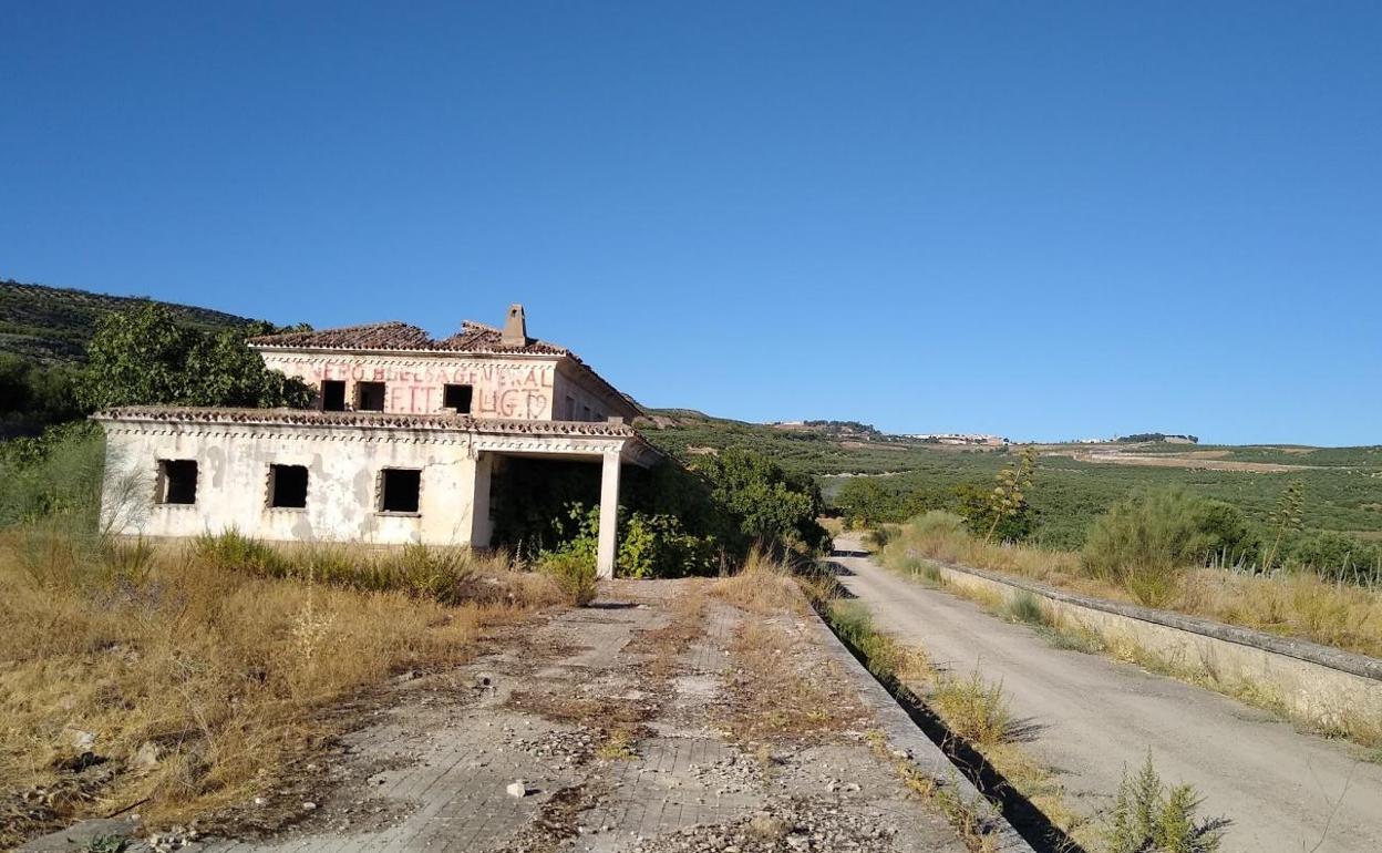 Conjunto jienense de la estación de ferrocarril de Baeza-Begíjar. 