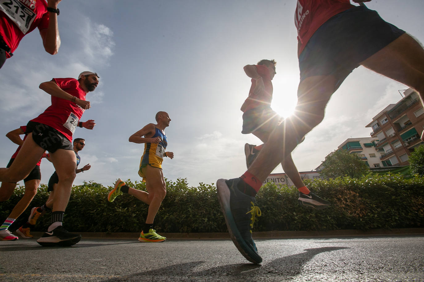 La carrera se celebra este domingo en Granada.