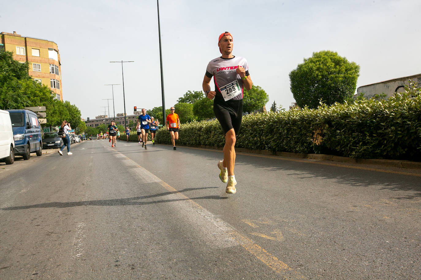 La carrera se celebra este domingo en Granada.
