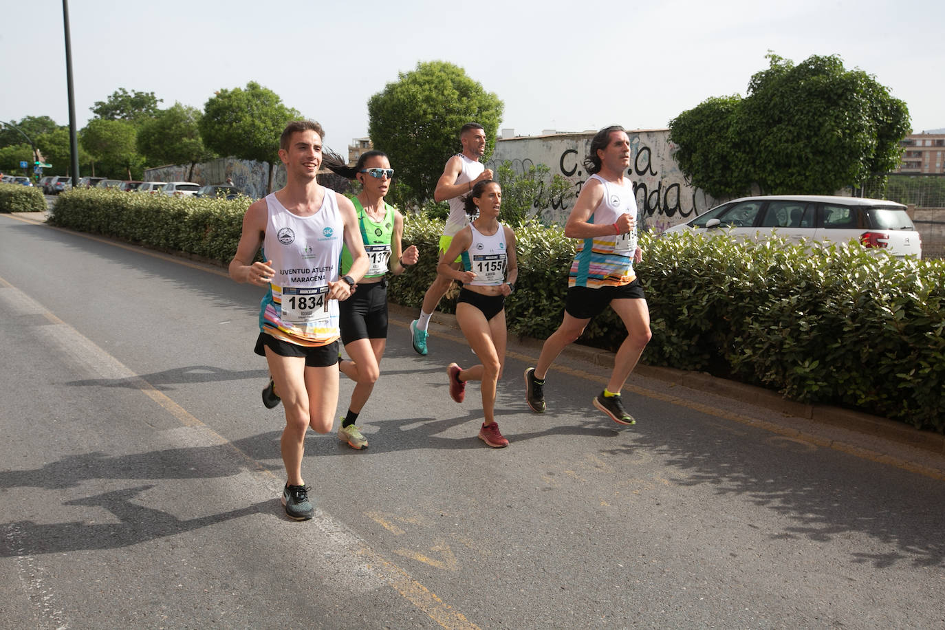 La carrera se celebra este domingo en Granada.