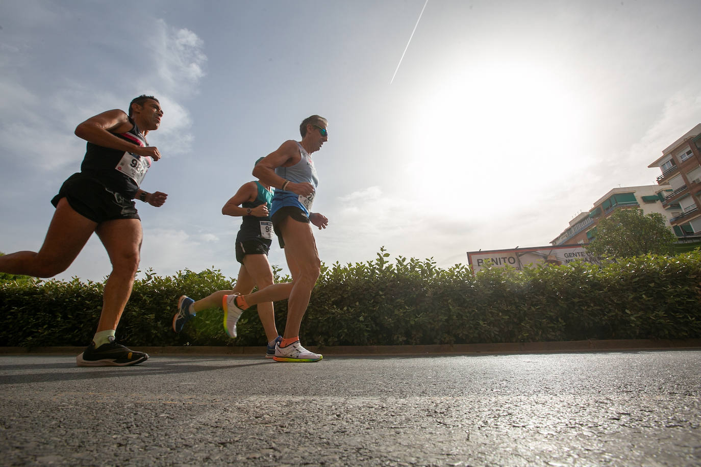 La carrera se celebra este domingo en Granada.