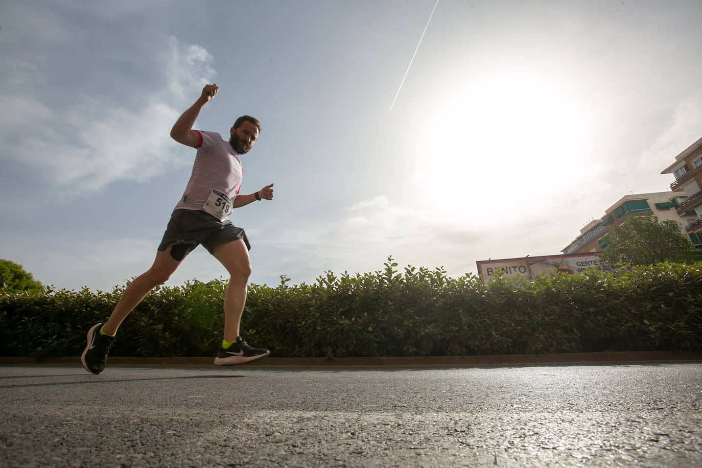 La carrera se celebra este domingo en Granada.
