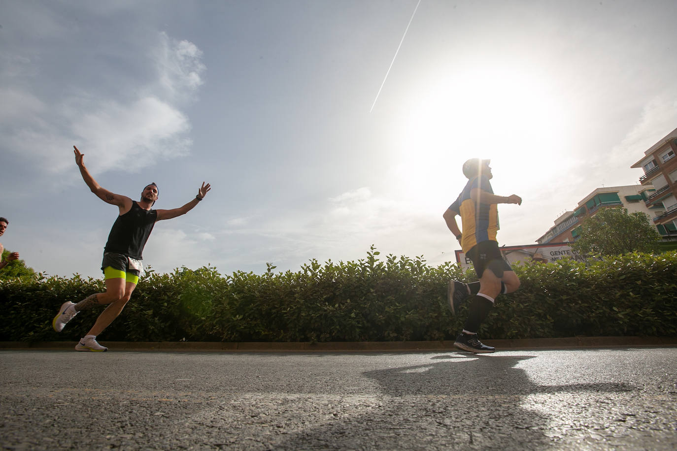 La carrera se celebra este domingo en Granada.
