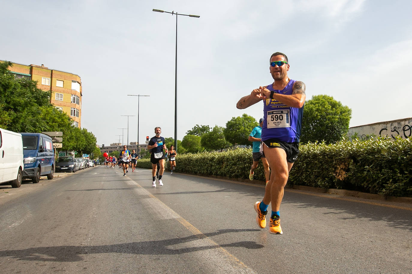 La carrera se celebra este domingo en Granada.