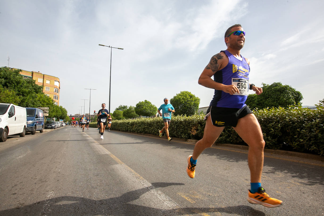La carrera se celebra este domingo en Granada.