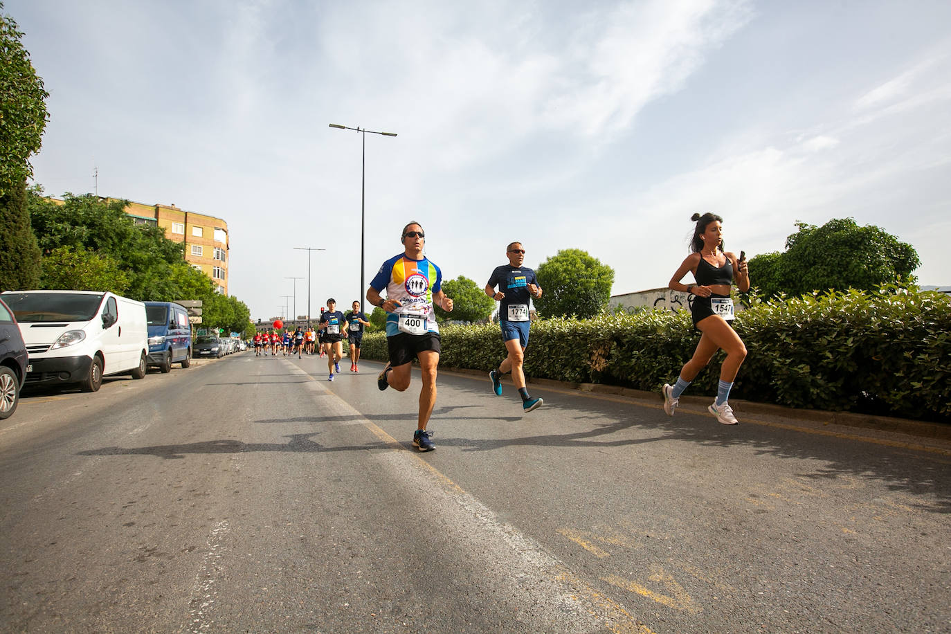 La carrera se celebra este domingo en Granada.