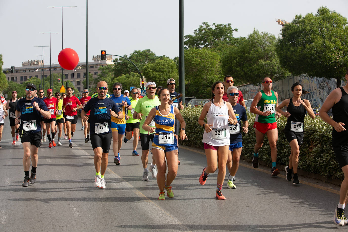 La carrera se celebra este domingo en Granada.