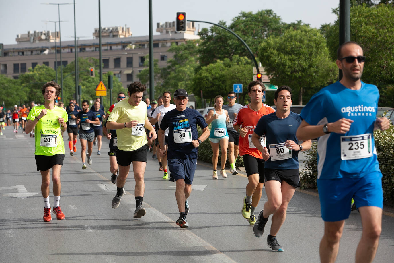 La carrera se celebra este domingo en Granada.