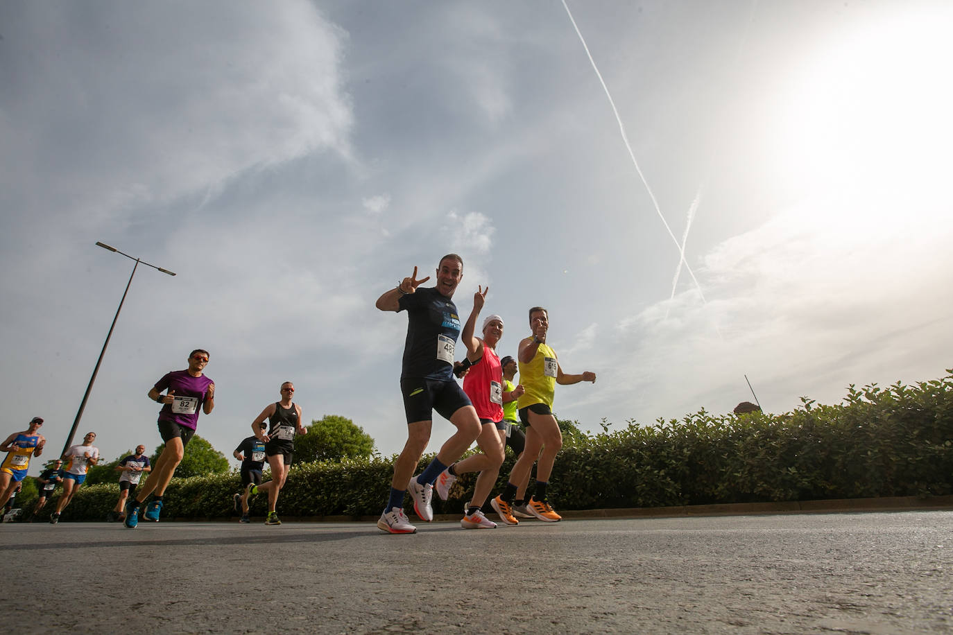 La carrera se celebra este domingo en Granada.