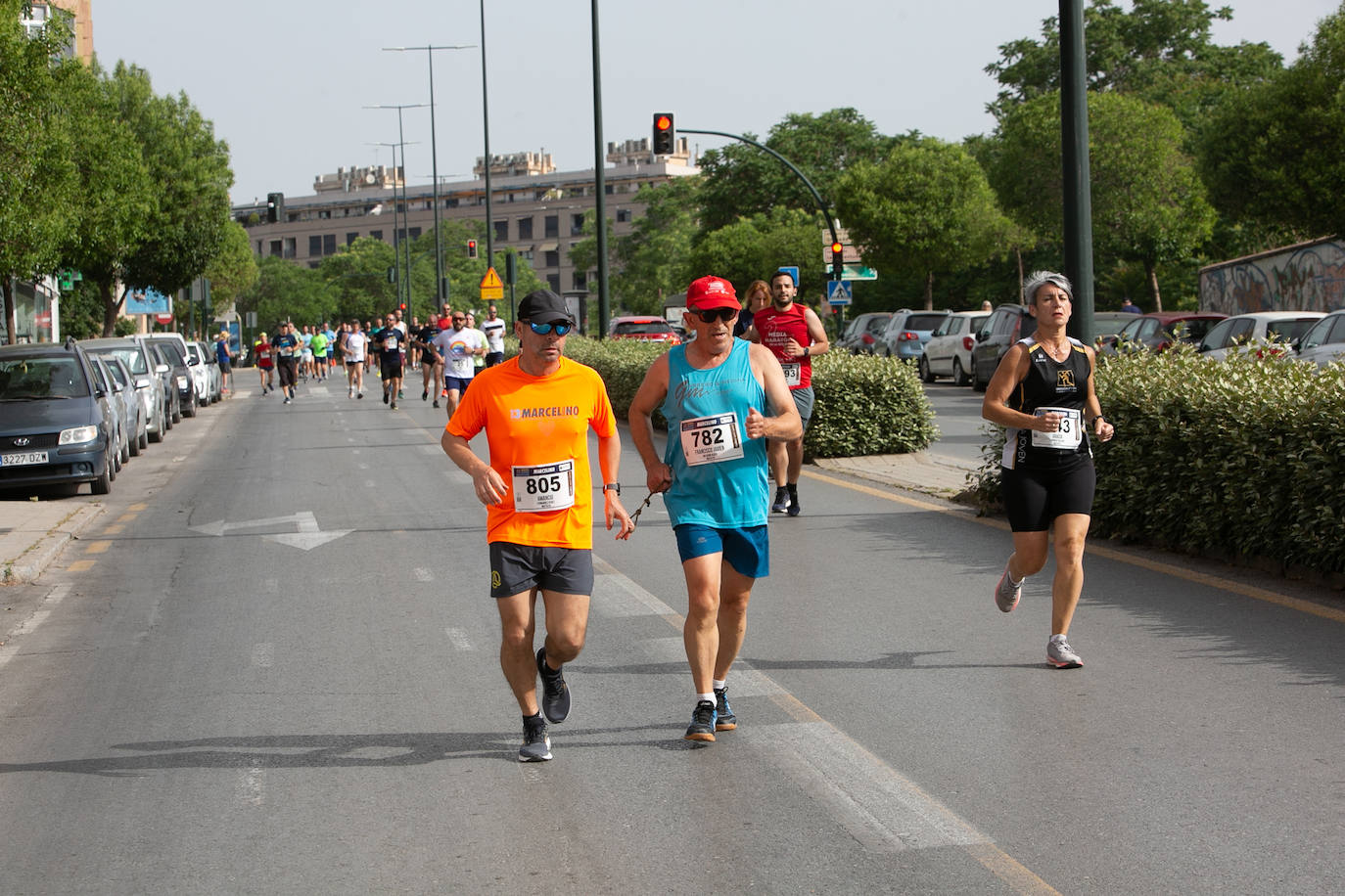 La carrera se celebra este domingo en Granada.