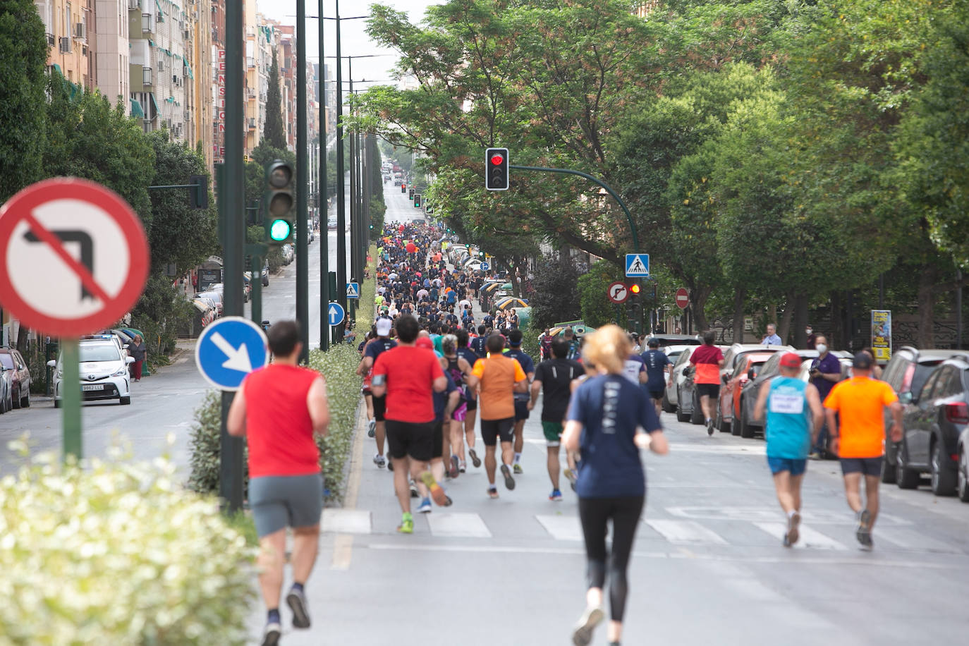 La carrera se celebra este domingo en Granada.