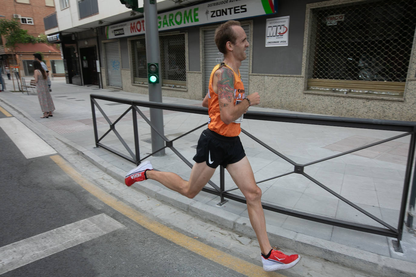 La carrera se celebra este domingo en Granada.