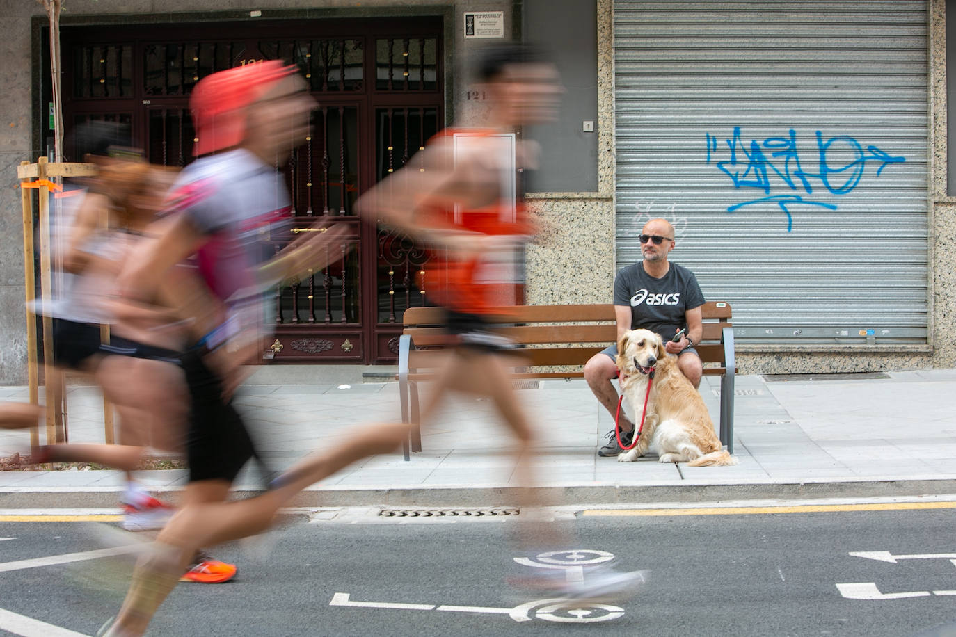 La carrera se celebra este domingo en Granada.