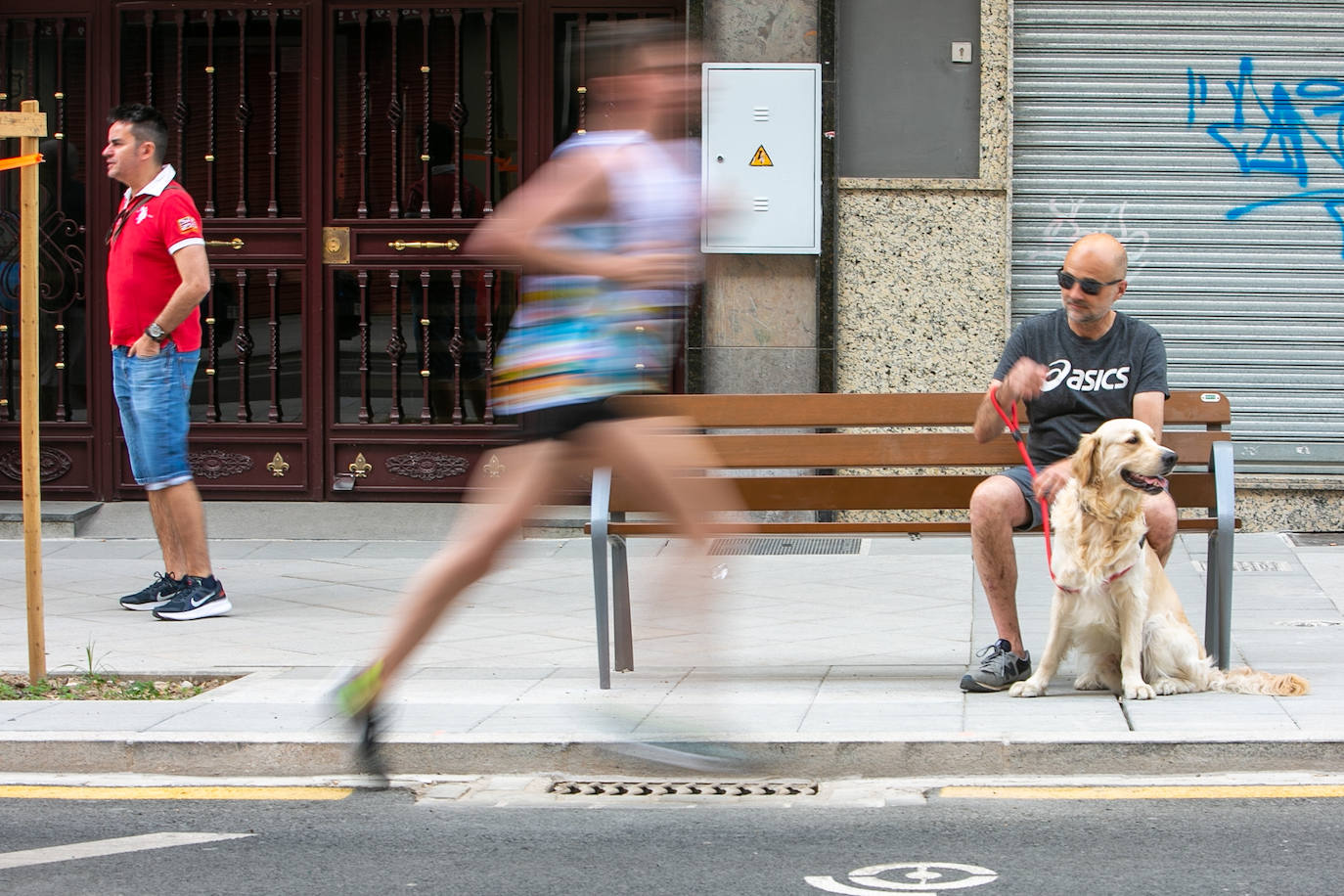 La carrera se celebra este domingo en Granada.