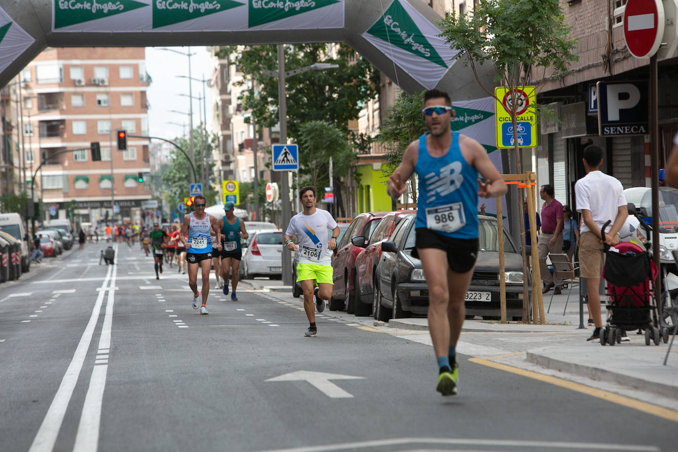 La carrera se celebra este domingo en Granada.