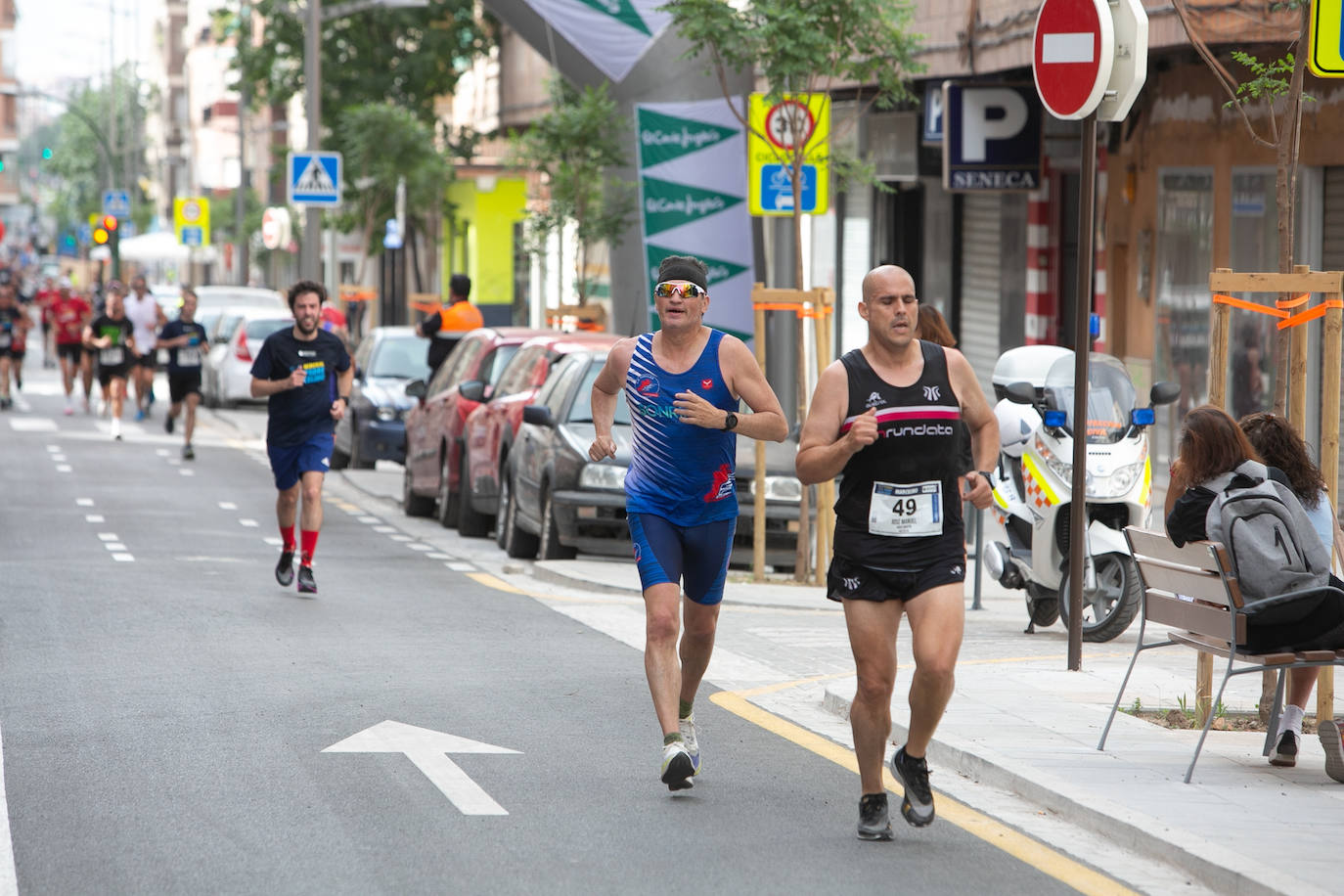 La carrera se celebra este domingo en Granada.