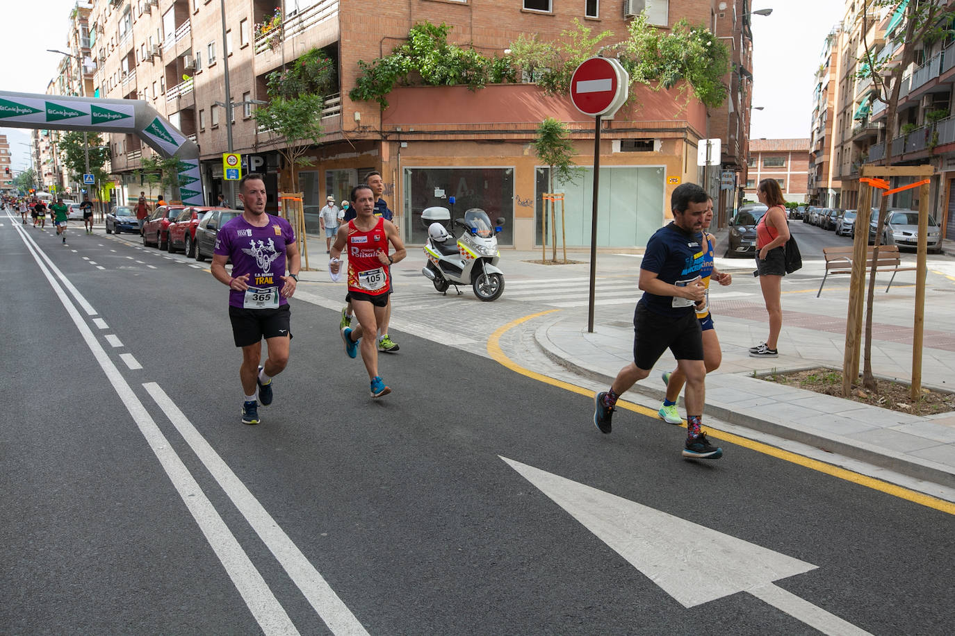 La carrera se celebra este domingo en Granada.