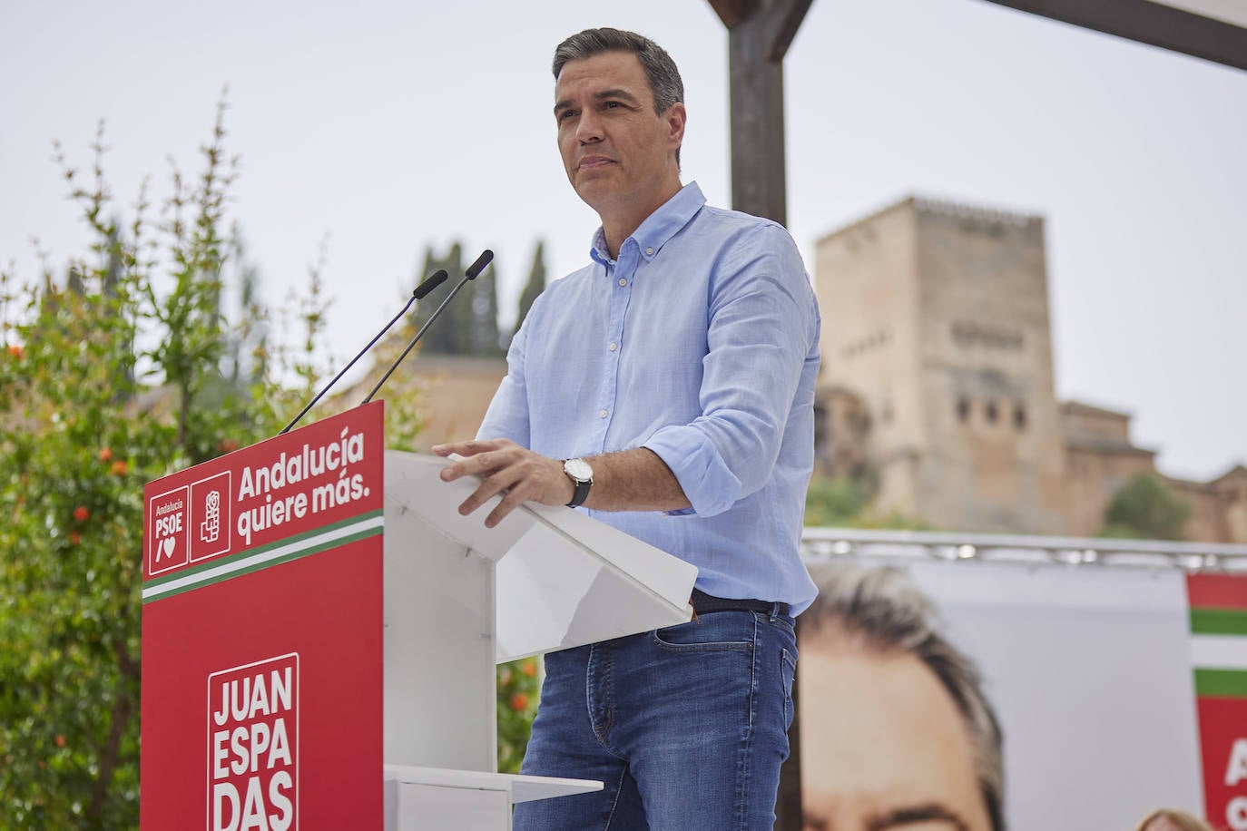 Pedro Sánchez ha visitado la ciudad este domingo para participar en un acto del PSOE.