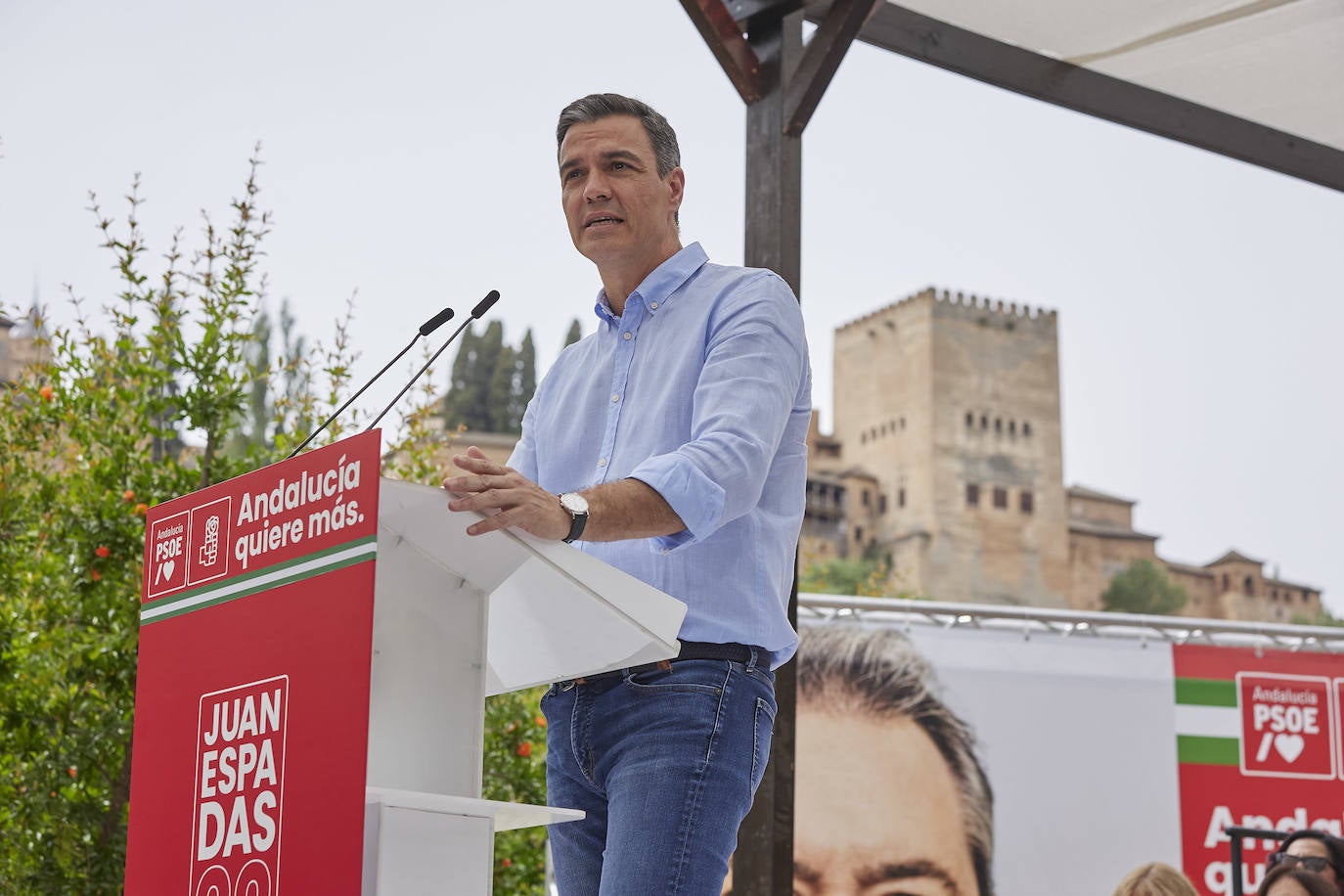 Pedro Sánchez ha visitado la ciudad este domingo para participar en un acto del PSOE.