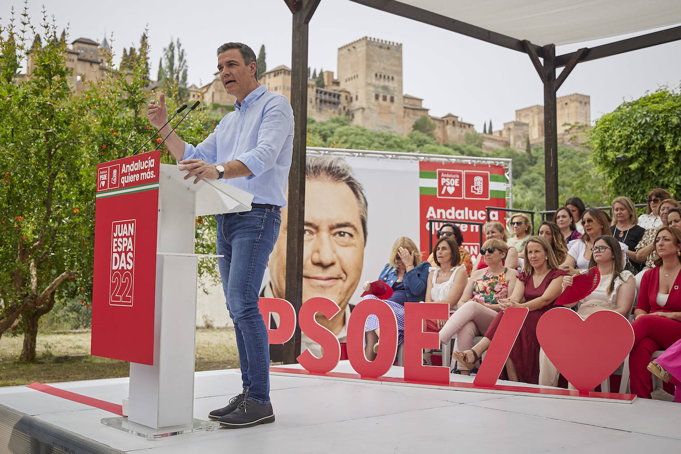 Pedro Sánchez ha visitado la ciudad este domingo para participar en un acto del PSOE.