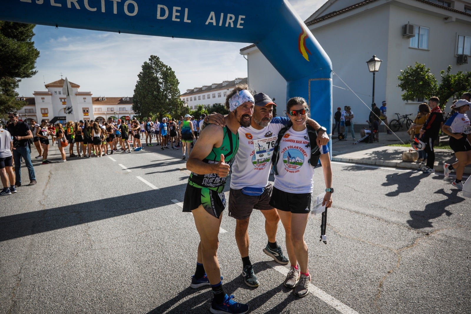 Así se ha desarrollado la segunda carrera de 'Los Volantones', celebrada con motivo de los actos del centenario de la base